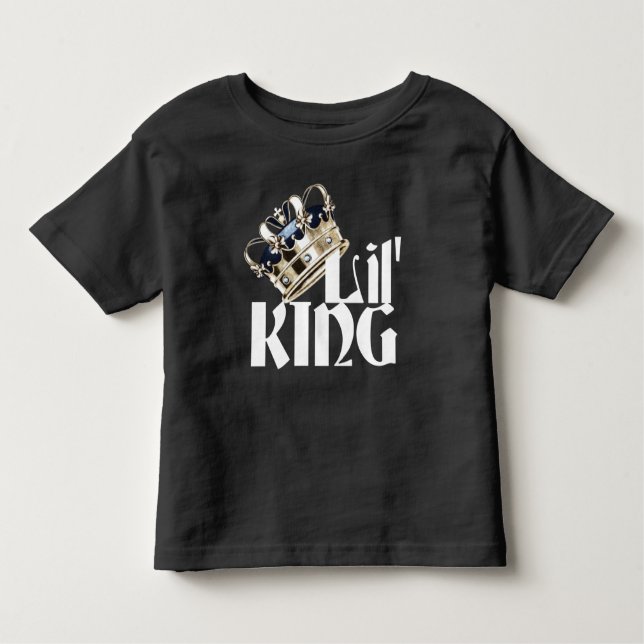 Camiseta De Bebé Lil King (Anverso)