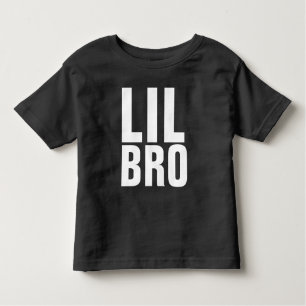 CAMISETA DE BEBÉ LIL PEQUEÑO HERMANO BRO TODDLER T-SHIRS