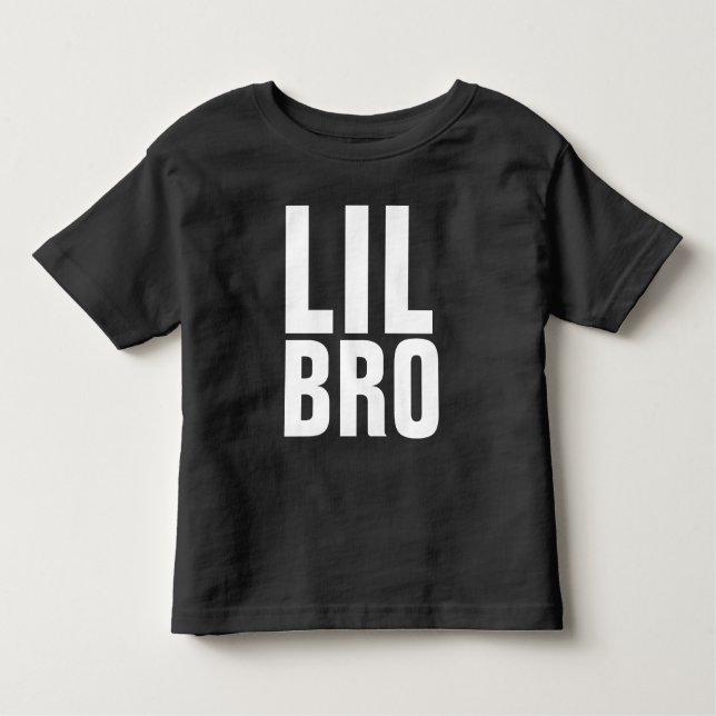 CAMISETA DE BEBÉ LIL PEQUEÑO HERMANO BRO TODDLER T-SHIRS (Anverso)