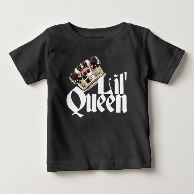 Camiseta De Bebé Lil Queen (Anverso)