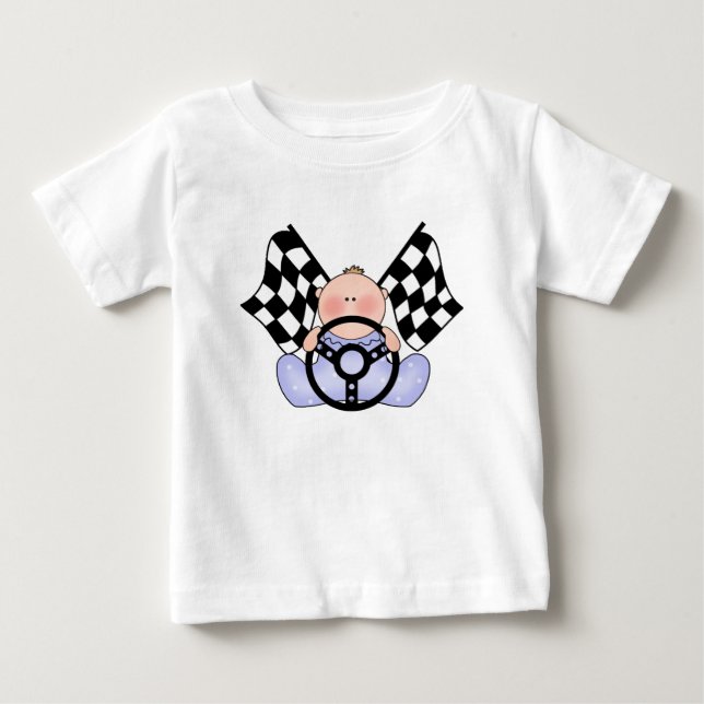 Camiseta De Bebé Lil Race Ganador Baby Boy (Anverso)