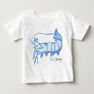 Camiseta De Bebé Lil' Shrimp Baby Shirt