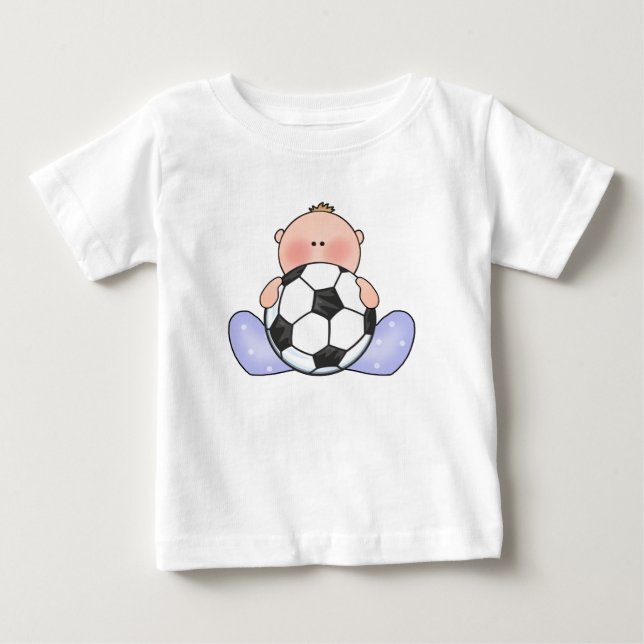Camiseta De Bebé Lil Soccer Baby Boy (Anverso)