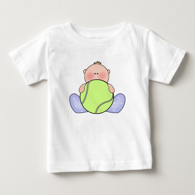 Camiseta De Bebé Lil Tennis Baby Boy (Anverso)