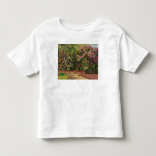 Camiseta De Bebé Lila, el jardín del artista