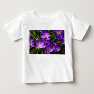Camiseta De Bebé Lilac Crocuses