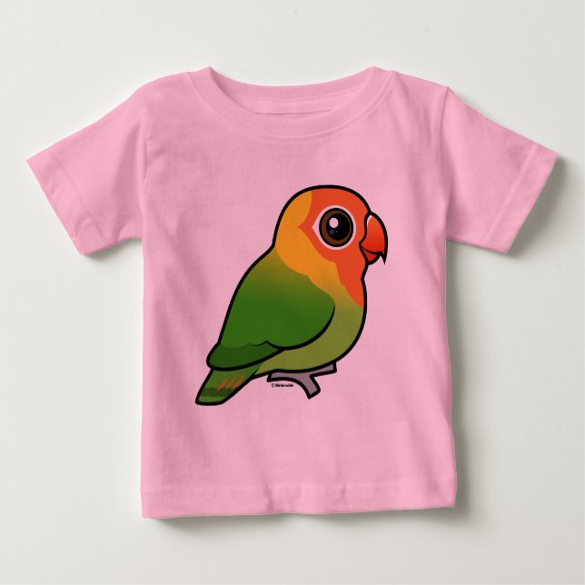 Camiseta De Bebé Lilian's Lovebird (Anverso)