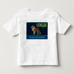 Camiseta De Bebé Limón LabelSan Dimas, CA del collie