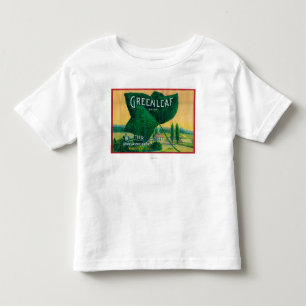Camiseta De Bebé Limón LabelWhittier, CA de Greenleaf