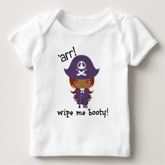 Camiseta De Bebé ¡Limpíeme botín! enredadera divertida del bebé