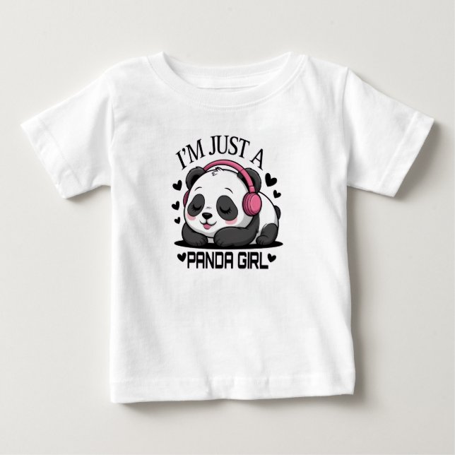 Camiseta de bebé linda  (Anverso)