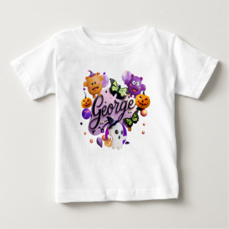 Camiseta de bebé linda de Halloween "George"