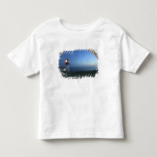 Camiseta De Bebé lindesnes fyr, norways punto más sur