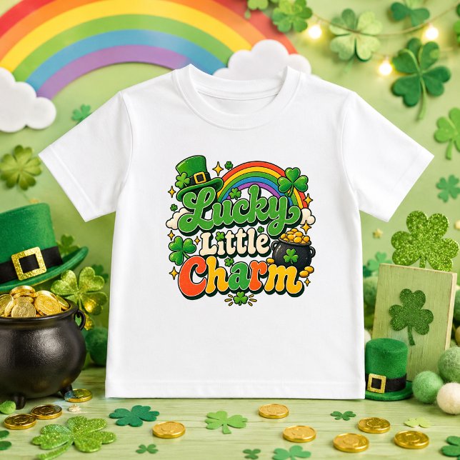 Camiseta De Bebé lindo amuleto de la suerte bebé St. Patrick (Subido por el creador)