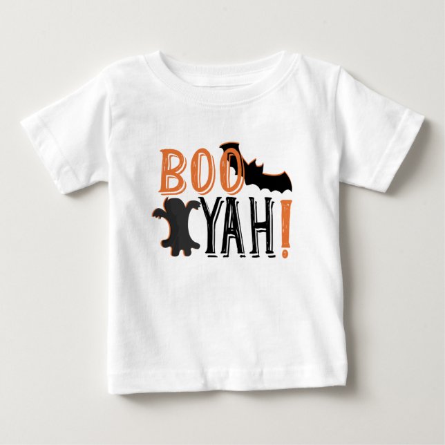 Camiseta De Bebé lindo booyah halloween (Anverso)