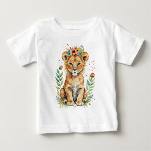 Camiseta De Bebé Lindo cachorro de león