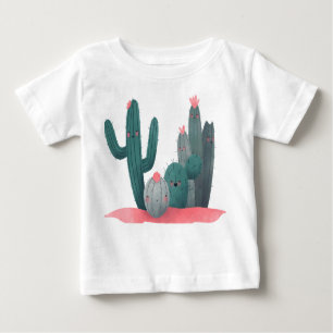 Camiseta De Bebé lindo cactus