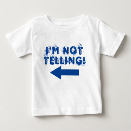 Camiseta De Bebé Lindo "¡No lo digo!"