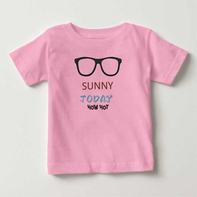 Camiseta De Bebé Lindo Rosa Verano Bebe  (Anverso)