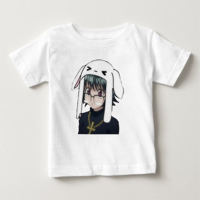 Camiseta De Bebé lindo Shizuku Murazaki cazador x animal cazador (Anverso)