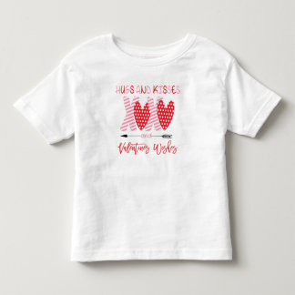 Camiseta De Bebé Lindo XOXO Abrazos y Besos San Valentín
