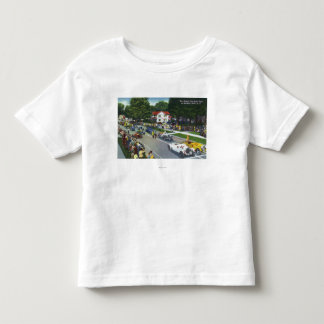 Camiseta De Bebé Línea de salida en la raza auto de Grand Prix