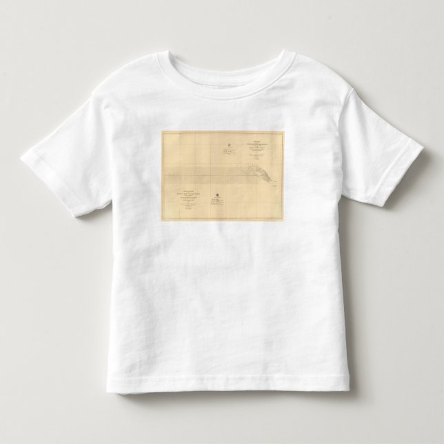 Camiseta De Bebé Linea Divisoria Entre México 1 (Anverso)