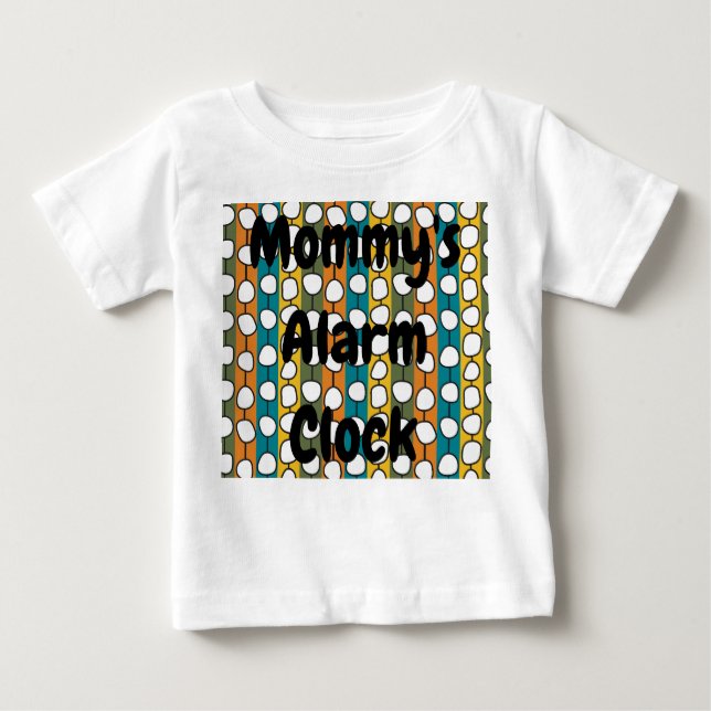 Camiseta De Bebé Líneas coloridas del MCM (Anverso)