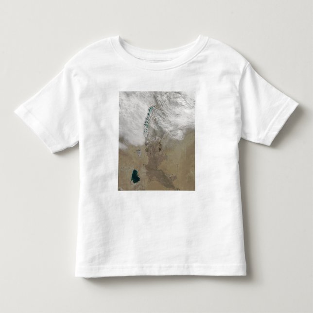 Camiseta De Bebé Líneas distintivas de las nubes (Anverso)