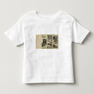 Camiseta De Bebé Líneas en Maine