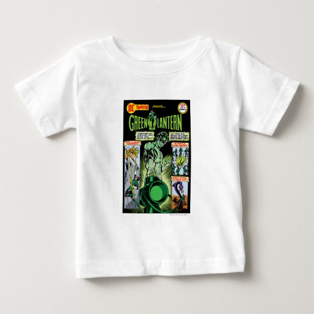 Camiseta De Bebé Linterna verde - Cómic sombreado verde (Anverso)