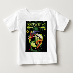 Camiseta De Bebé Linterna verde con capa en lucha