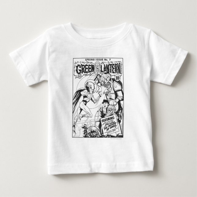 Camiseta De Bebé Linterna verde contra el asistente de las probabil (Anverso)