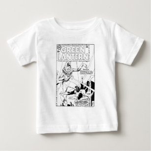 Camiseta De Bebé Linterna verde contra payaso, negro y blanco