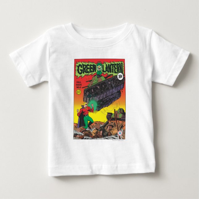 Camiseta De Bebé Linterna verde en las zanjas (Anverso)
