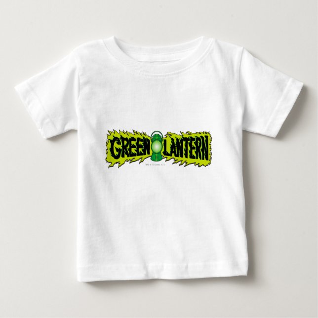 Camiseta De Bebé Linterna verde - Linterna brillante 2 (Anverso)
