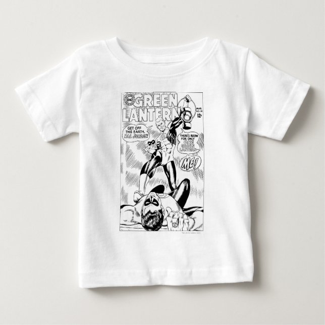 Camiseta De Bebé Linterna verde - Sal de esta orilla de la Altura d (Anverso)