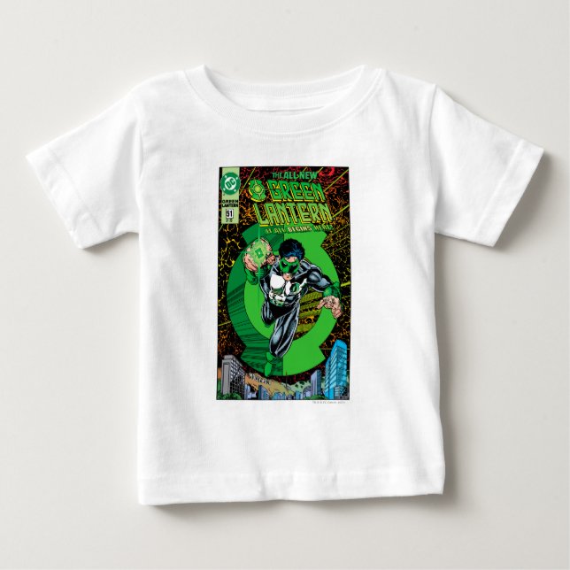 Camiseta De Bebé Linterna verde - Todo empieza aquí (Anverso)