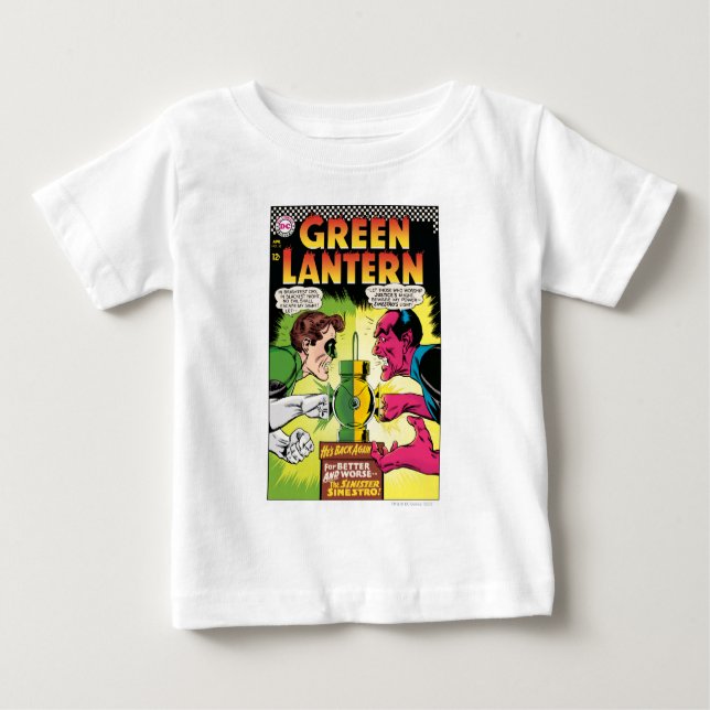 Camiseta De Bebé Linterna verde vs Sinestro (Anverso)