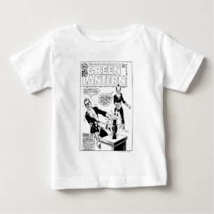 Camiseta De Bebé Linterna verde y cubierta de Sinestro, blanco y