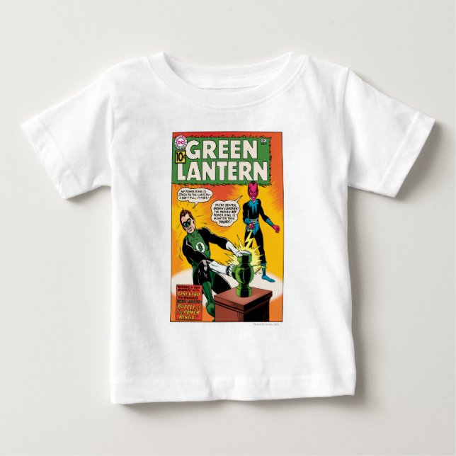 Camiseta De Bebé Linterna verde y cubierta sinestro (Anverso)
