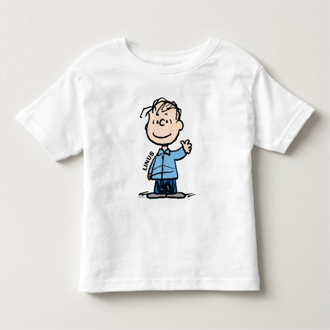 Camiseta De Bebé Linus Waving (Anverso)