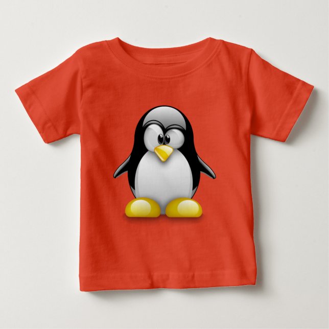 Camiseta De Bebé Linux Ubuntu (Anverso)