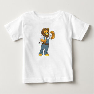Camiseta De Bebé Lion como destornillador de Handyman