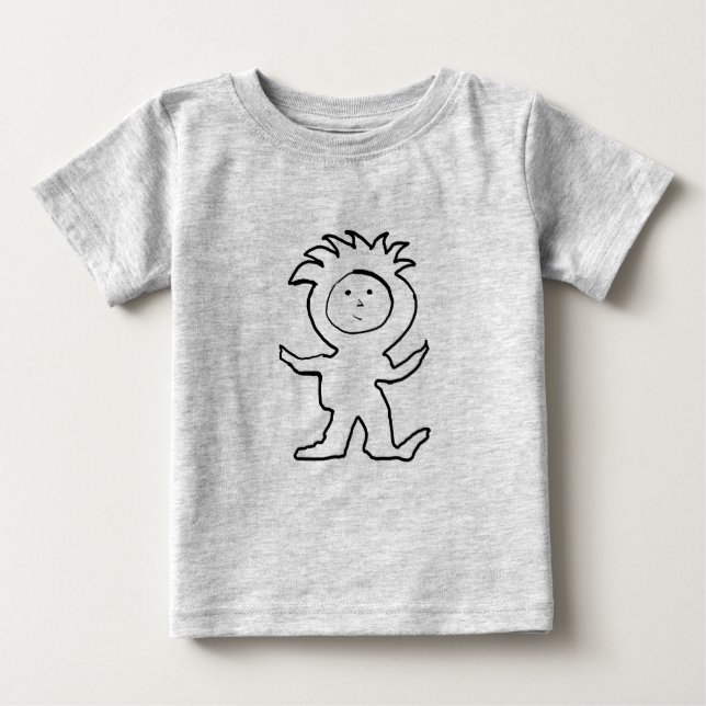 Camiseta De Bebé Lion Jammies Kid (Anverso)