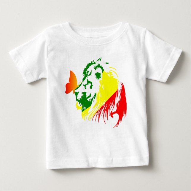 CAMISETA DE BEBÉ LION PAPILLON FLY (Anverso)