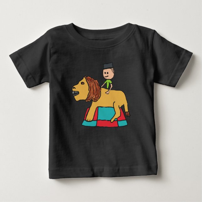 Camiseta De Bebé Lion Taming (Anverso)
