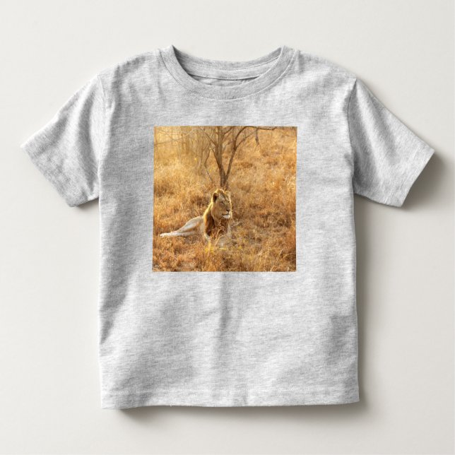 Camiseta De Bebé Lion Toddler T-Shirt (Anverso)