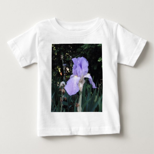 Camiseta De Bebé Lirio Azul (Anverso)