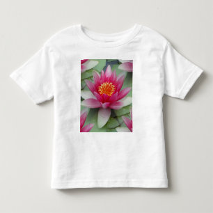 Camiseta De Bebé Lirio de agua de Lotus rosa